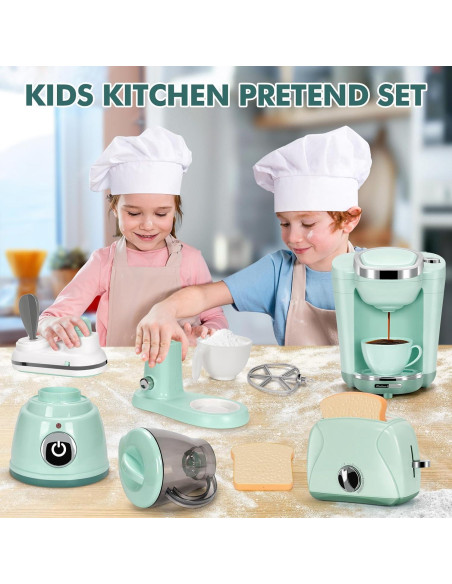 Juego de Cocina para Niños TooyBing con Sonido y Luz Juego de Cocina para Niños TooyBing con Sonido y Luz