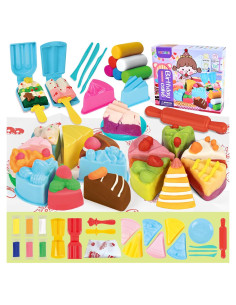 Kit de Masa para Pasteles ZW Creations 22 Piezas Niños 3-8 Años