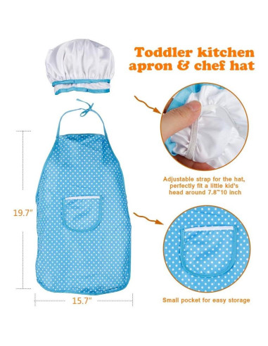 Juego de Cocina para Niños D-FantiX con Utensilios y Juguetes