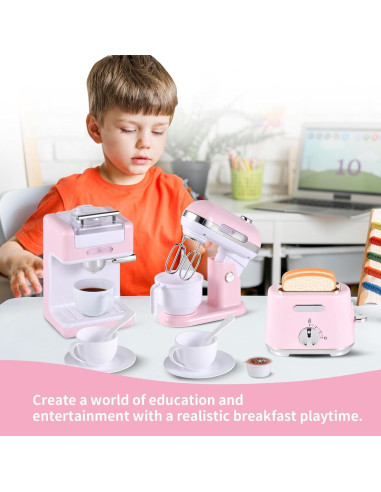 Juego de Cocina Ehome para Niños 4-8 Años con Accesorios