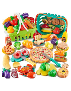 Juego de Comida de 85 Piezas Kidsciety para Niños