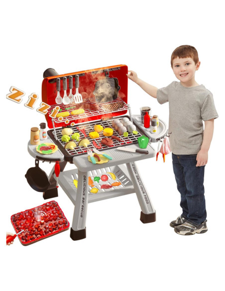 Juego de Parrilla Barbacoa Kimicare 63 Piezas para Niños Juego de Parrilla Barbacoa Kimicare 63 Piezas para Niños