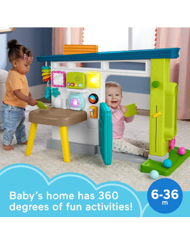 Juguete de Aprendizaje Fisher-Price Casa de Juegos 6+ Meses