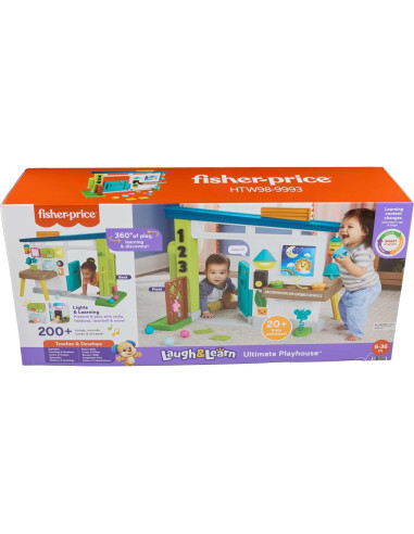 Juguete de Aprendizaje Fisher-Price Casa de Juegos 6+ Meses