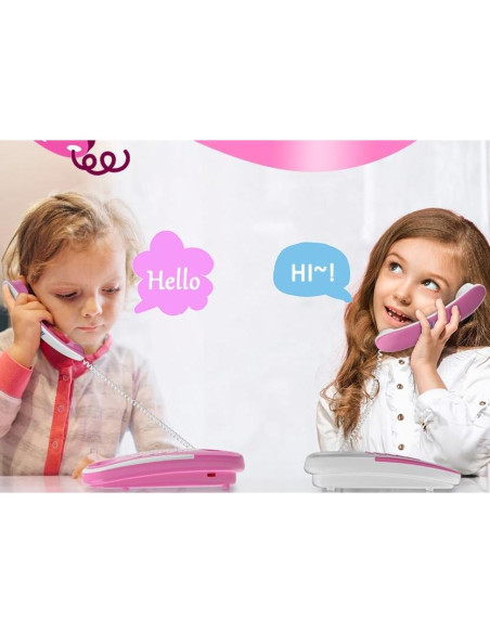 Teléfono de Juguete ECLENYES para Niños con Sonidos Reales Teléfono de Juguete ECLENYES para Niños con Sonidos Reales