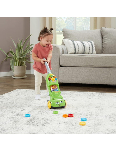 Aspiradora de Juguete VTech Recoge y Cuenta Verde Aspiradora de Juguete VTech Recoge y Cuenta Verde