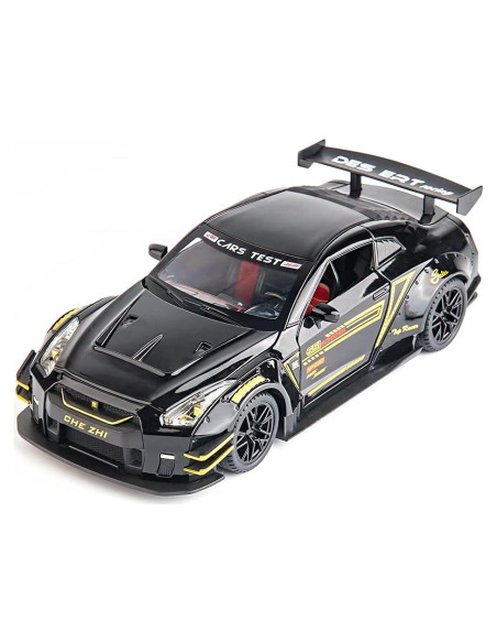Coche a Escala 1/24 BDTCTK Nissan GTR con Luz y Sonido Coche a Escala 1/24 BDTCTK Nissan GTR con Luz y Sonido
