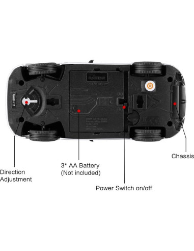 Coche de Juguete Rastar BMW Z4 1:24 Control Remoto