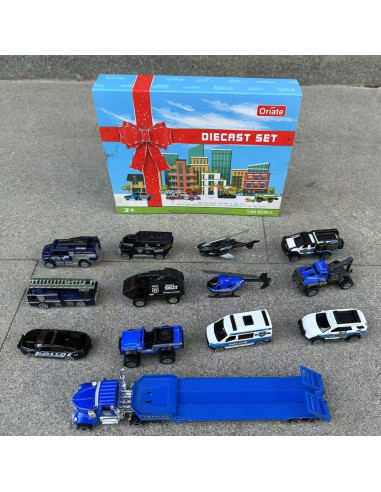 Conjunto de Juguetes de Rescate Policial Oriate 13PCS