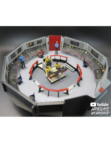 Modelo AMT Puente U.S.S. Enterprise 1:32 108 Piezas