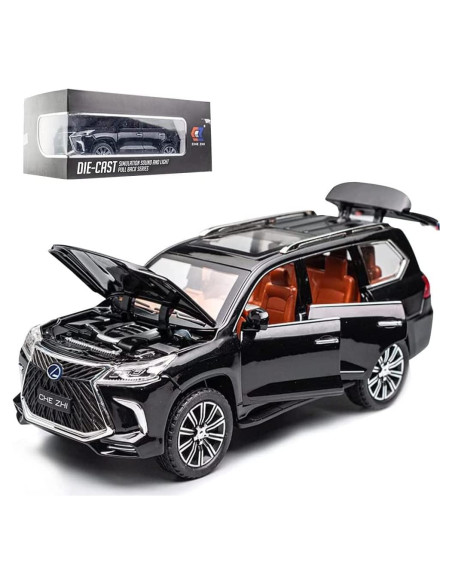 Coche de Juguete EROCK Lexus 570 1/24 Retroceso y Luz Coche de Juguete EROCK Lexus 570 1/24 Retroceso y Luz