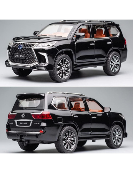 Coche de Juguete EROCK Lexus 570 1/24 Retroceso y Luz Coche de Juguete EROCK Lexus 570 1/24 Retroceso y Luz