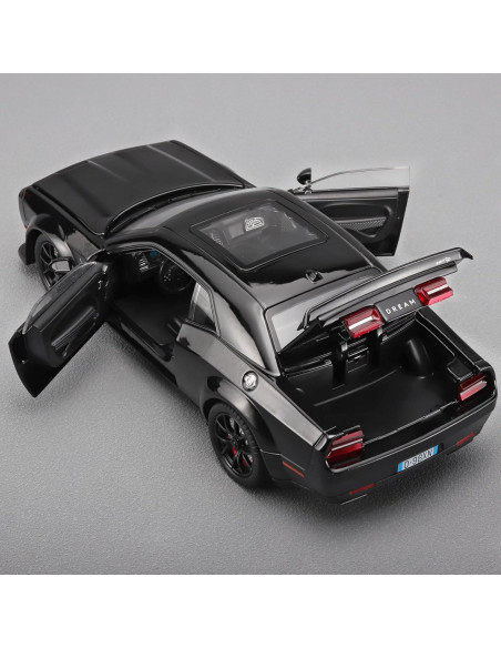 Coche de Juguete Hellcat OANMYJJO 1:24 con Luz y Sonido Coche de Juguete Hellcat OANMYJJO 1:24 con Luz y Sonido