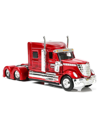 Camión Remolque Pesado MAISTO 1/64 Diecast Rojo