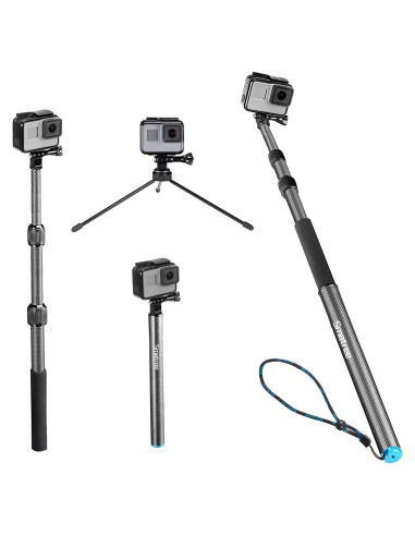 Polo Flotante Extensible Smatree S3C con Trípode para GoPro