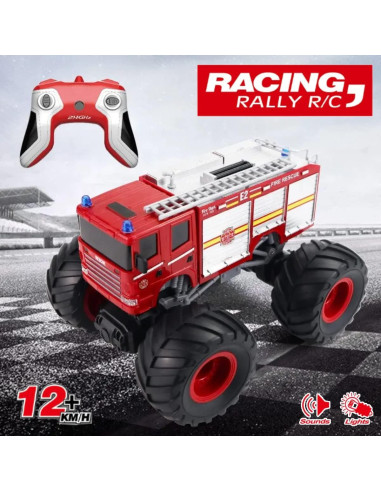 Camión Monstruo RC Liberty Imports 1:18 con Luces y Sonidos