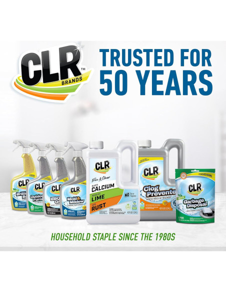 Removedor de Manchas de Moho y Hongos CLR 0.95 L, Paquete de 2 Removedor de Manchas de Moho y Hongos CLR 0.95 L, Paquete de 2