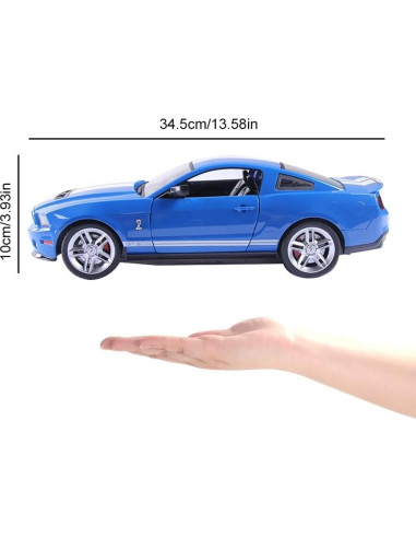 Coche RC Vinie Ford Mustang GT500 1:14 con Luces LED
