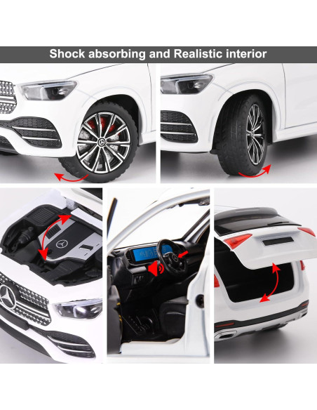 Coche de Juguete Benz GLE 350 WAKAKAC 1/24 con Sonido y Luz Coche de Juguete Benz GLE 350 WAKAKAC 1/24 con Sonido y Luz