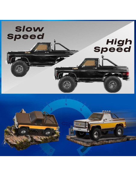 Camioneta RC FMS FCX10 Chevy K5 Blazer 1/10 Offroad 5.58kg Camioneta RC FMS FCX10 Chevy K5 Blazer 1/10 Offroad 5.58kg