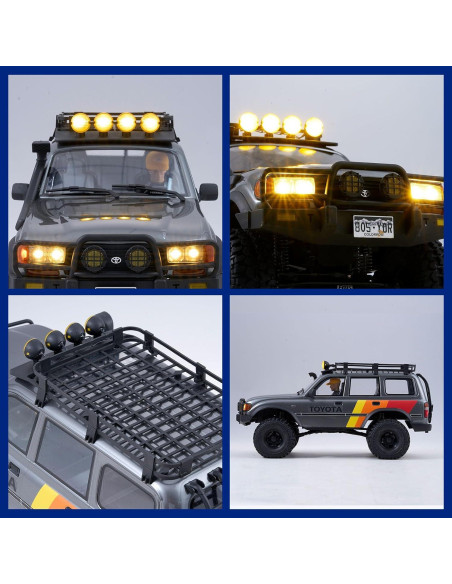 EAZYRC FCX10 1/10 Crawler Toyota Land Cruiser 80 4X4 EAZYRC FCX10 1/10 Crawler Toyota Land Cruiser 80 4X4