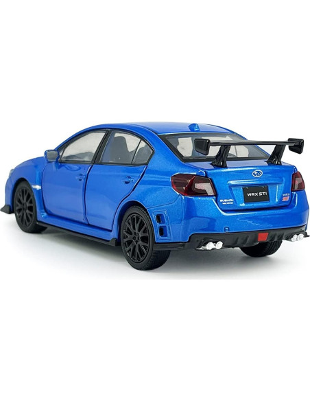 Coche Diecast Metanyl Impreza WRX STI 1/32 Azul Coche Diecast Metanyl Impreza WRX STI 1/32 Azul