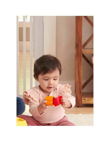 Juego de Apilamiento Fisher-Price 10 Bloques para Bebés 6+ Meses
