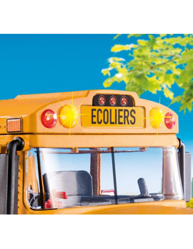 Autobús Escolar Playmobil 70983 con 4 Figuras y Accesorios