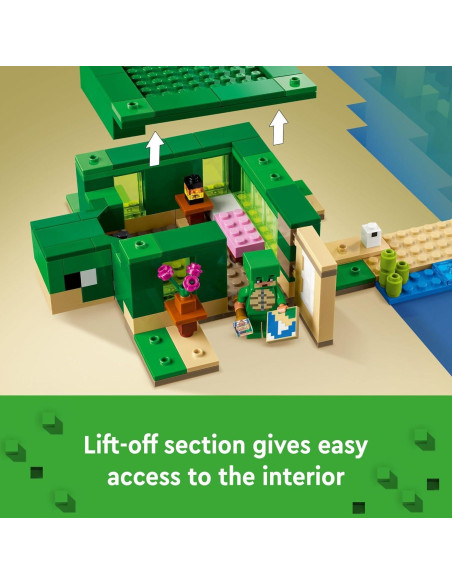 LEGO Minecraft Casa de Playa Tortuga 21254 - 234 Piezas LEGO Minecraft Casa de Playa Tortuga 21254 - 234 Piezas