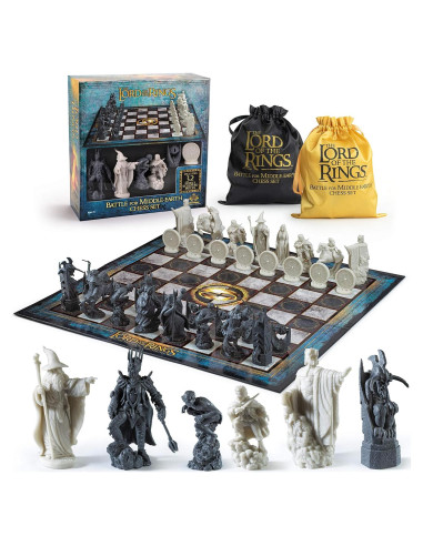 Juego de Ajedrez La Colección Noble El Señor de los Anillos