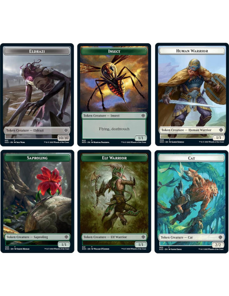 Mazo Commander Magic: The Gathering Token Triumph Verde-Blanco Mazo Commander Magic: The Gathering Token Triumph Verde-Blanco