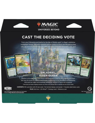Mazo de Comandante Magic: The Gathering El Señor de los Anillos