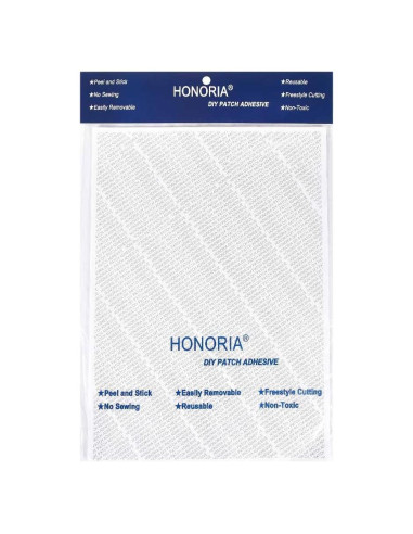 Kit Adhesivo Parche Doble Cara HONORIA 30.99x21.84cm Lavable