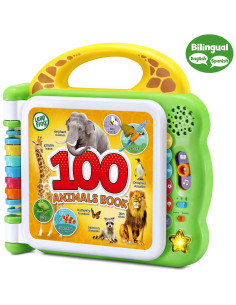 Libro Interactivo 100 Animales VTech Verde 18 meses+ 2