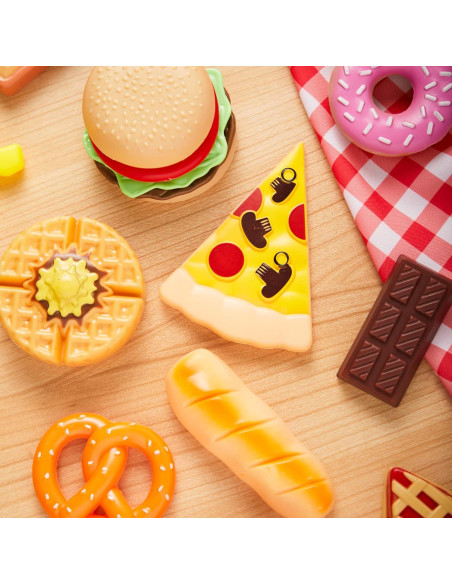 Set de Juguetes de Cocina Joyin 50 Piezas para Niños Set de Juguetes de Cocina Joyin 50 Piezas para Niños