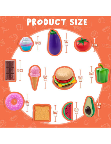 Set de Juguetes de Cocina Joyin 50 Piezas para Niños