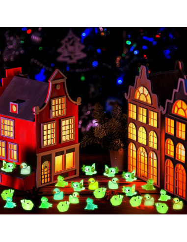 Figuras de Animales Luminosa Barydat 200 Pcs Resina