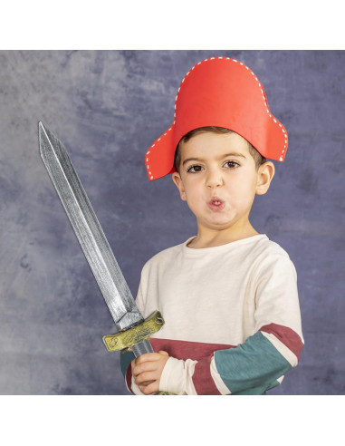 Set 2 Espadas de Juguete Romanas Plástico 48 cm para Niños