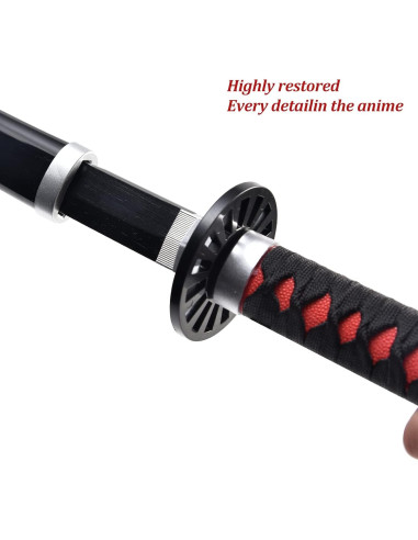 Espada de Demon Slayer PZOEWUESR 55,56 cm Katana Cosplay