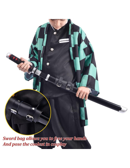 Espada de Demon Slayer PZOEWUESR 55,56 cm Katana Cosplay Espada de Demon Slayer PZOEWUESR 55,56 cm Katana Cosplay