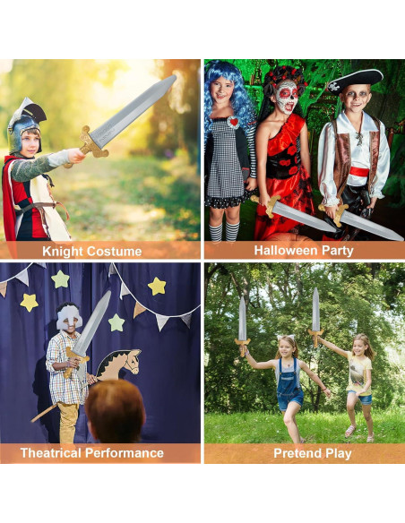 2 Piezas Espadas de Juguete Romanas MLKGZ 48 cm 2 Piezas Espadas de Juguete Romanas MLKGZ 48 cm