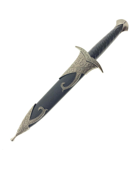 Daga Élfica Medieval LKOQO 27,94 cm Acero Inoxidable Negro Daga Élfica Medieval LKOQO 27,94 cm Acero Inoxidable Negro