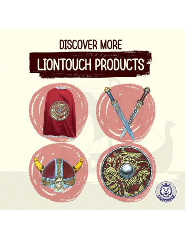 Hacha Vikinga de Espuma Liontouch para Niños 3-10 Años