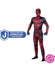Disfraz Zentai Deluxe Marvel Deadpool Adulto Spandex 2