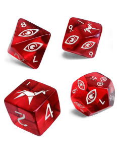 Juego de Dados RPG Blade Runner Free League Set 4 Piezas 2