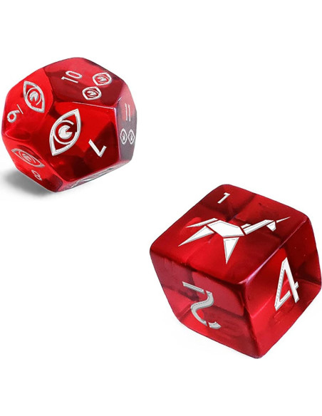 Juego de Dados RPG Blade Runner Free League Set 4 Piezas Juego de Dados RPG Blade Runner Free League Set 4 Piezas