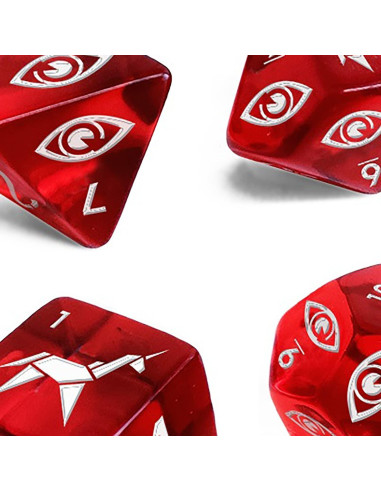 Juego de Dados RPG Blade Runner Free League Set 4 Piezas