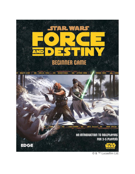 Juego de Rol Star Wars Fuerza y Destino Edge 10+ 3-5 Jugadores Juego de Rol Star Wars Fuerza y Destino Edge 10+ 3-5 Jugadores