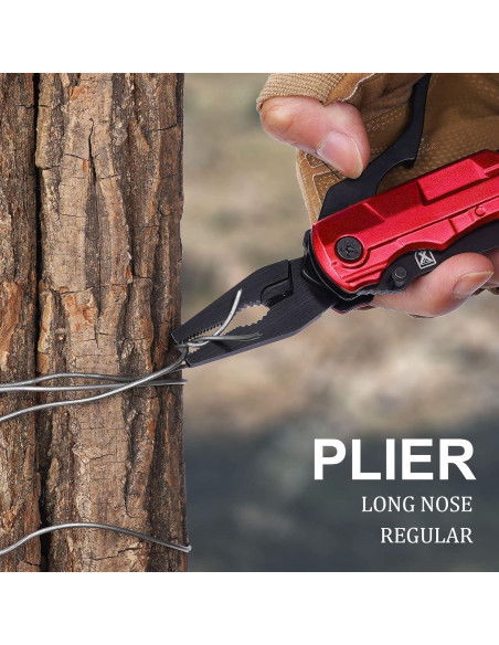 Cuchillo Multi-herramienta Titorld 9 en 1 Acero Inoxidable Cuchillo Multi-herramienta Titorld 9 en 1 Acero Inoxidable