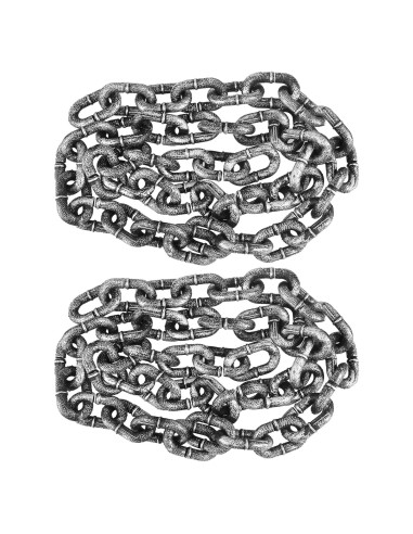 Cadenas de Halloween Haconba 2 Piezas 1.8m Decorativas